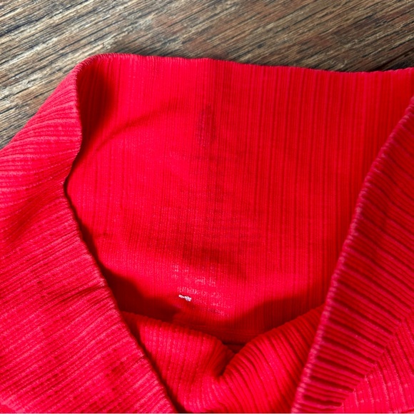 FP Movement by Free People High-Rise 7/8 Length Good Karma Leggings - Flame - Picture 6 of 8